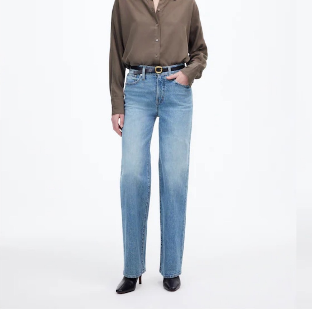 Madewell TALL Perfect Vintage Wide-Leg Jean | Enmore Wash | Size: 28T